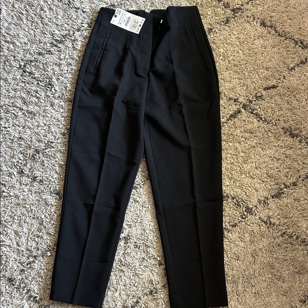 Zara Women's Black Jeans Dress